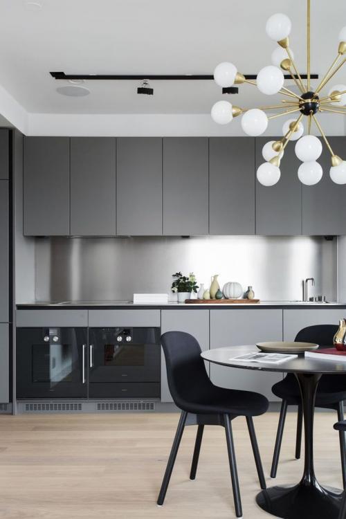 Как сочетать столешницу и фартук. Единая столешница и фартук на кухне из одного материала 2021 11 Как сочетать столешницу и фартук. Единая столешница и фартук на кухне из одного материала 2021 11