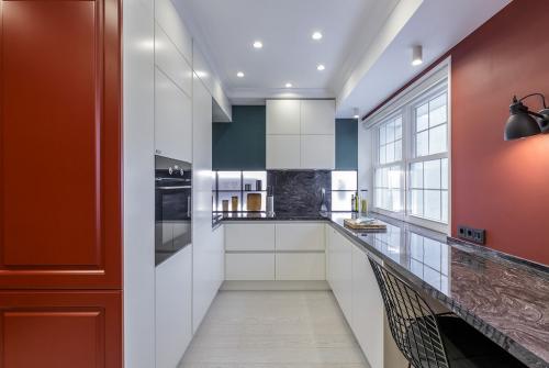 Покрасить фартук на кухне. Плюсы и минусы моющейся краски