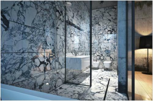 Мраморный фартук на кухню 2022. Оформление мрамором — стильное решение для современных интерьеров 04