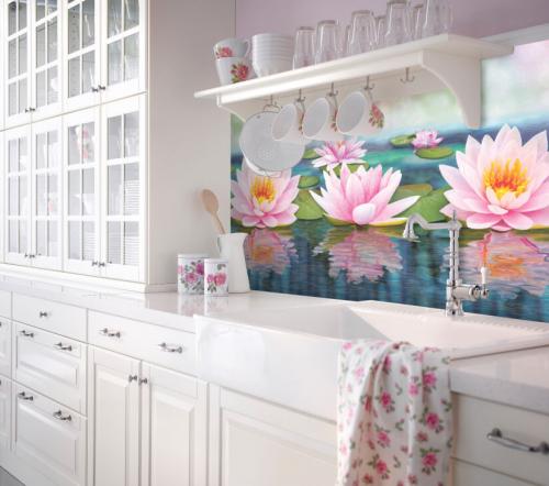 Как подобрать фартук для кухни по цвету. Дизайн и цвет фартука 08